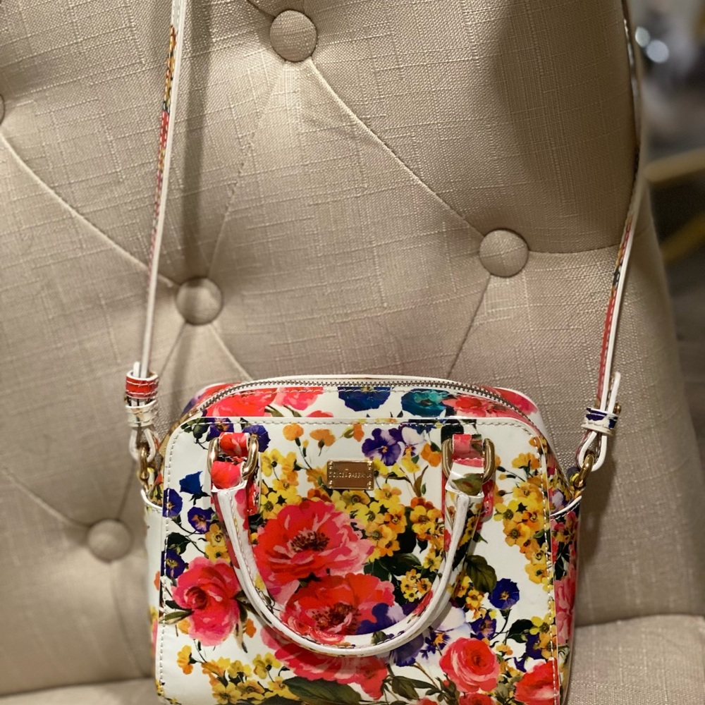 Dolce and Gabbana bag bambino floral